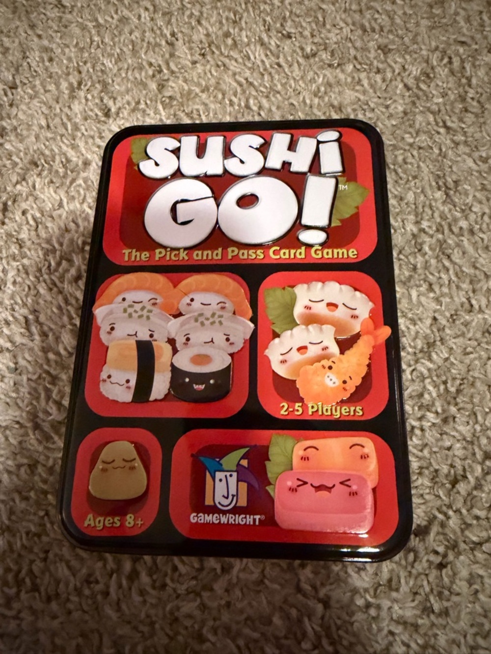 Sushi Go! Card Game Tin NWOT
